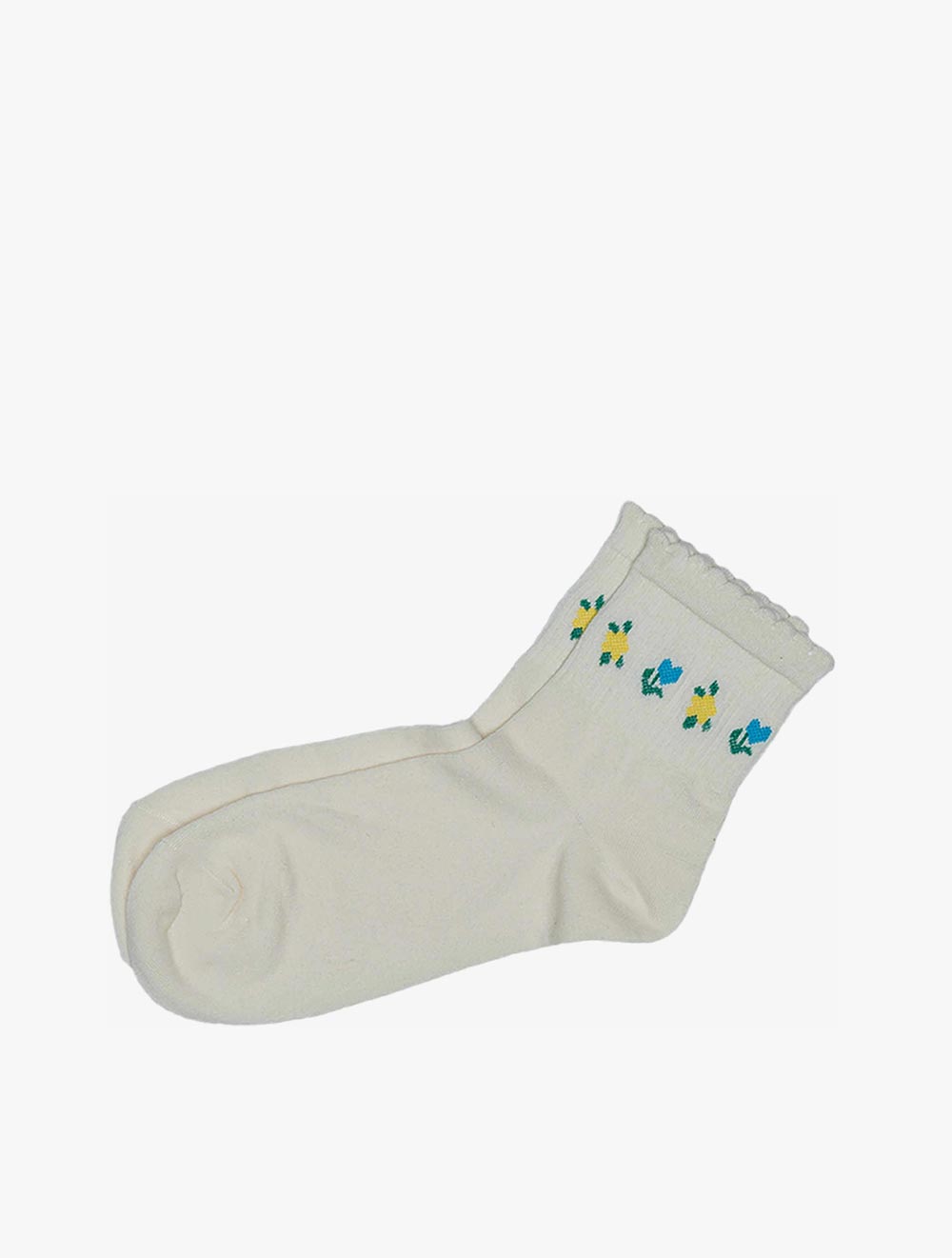 Payless Club Culture Womens Karima Quarter Socks - Off White_17