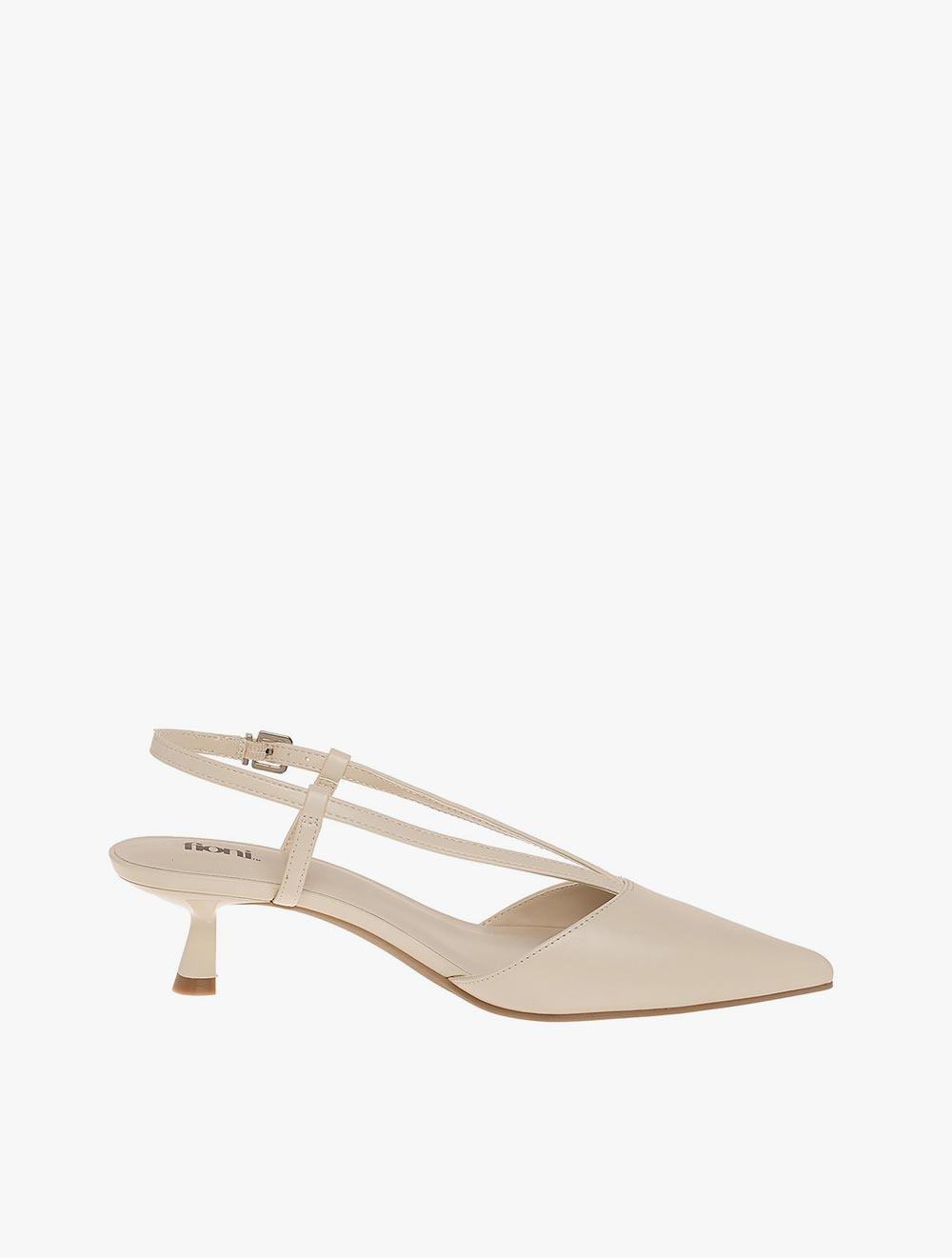 Payless Fioni Womens Kappa Slingback Kitten Heels - Ivory_04