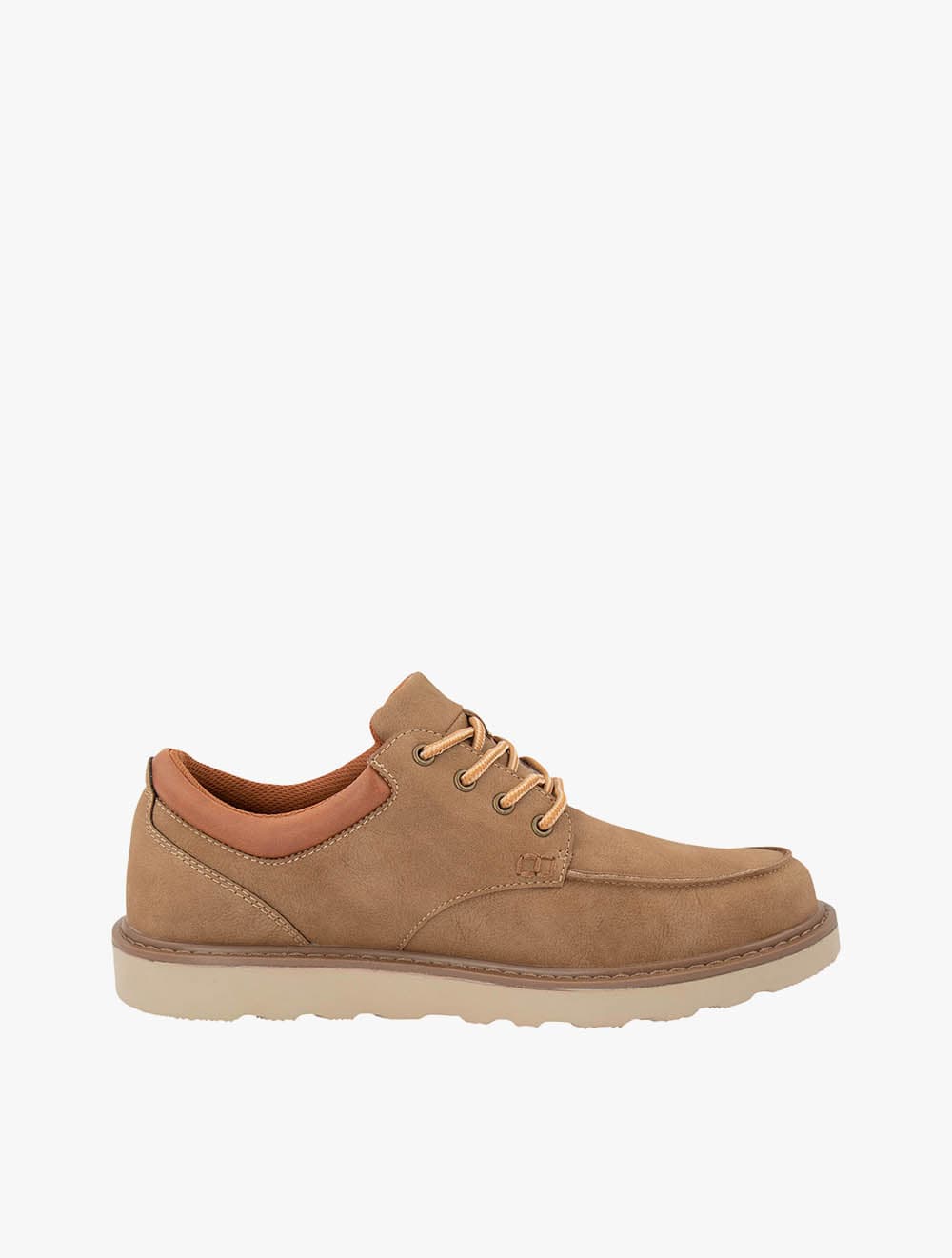 Payless Hunters Bay Mens Oak Casual Oxford - Brown_01