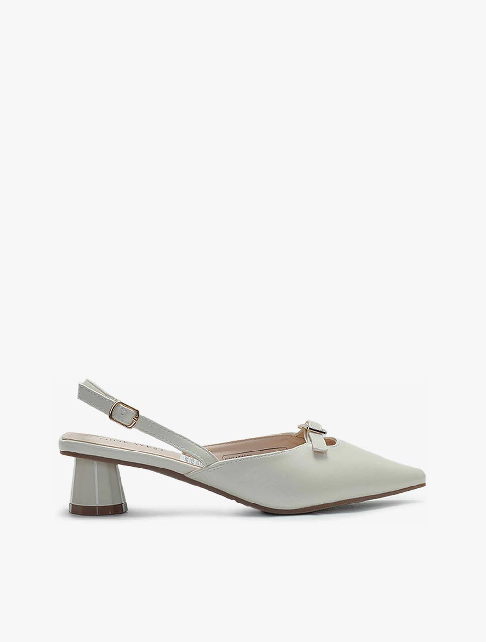 Payless Nine West Womens Gaena Sling Back Heels - Nude_04
