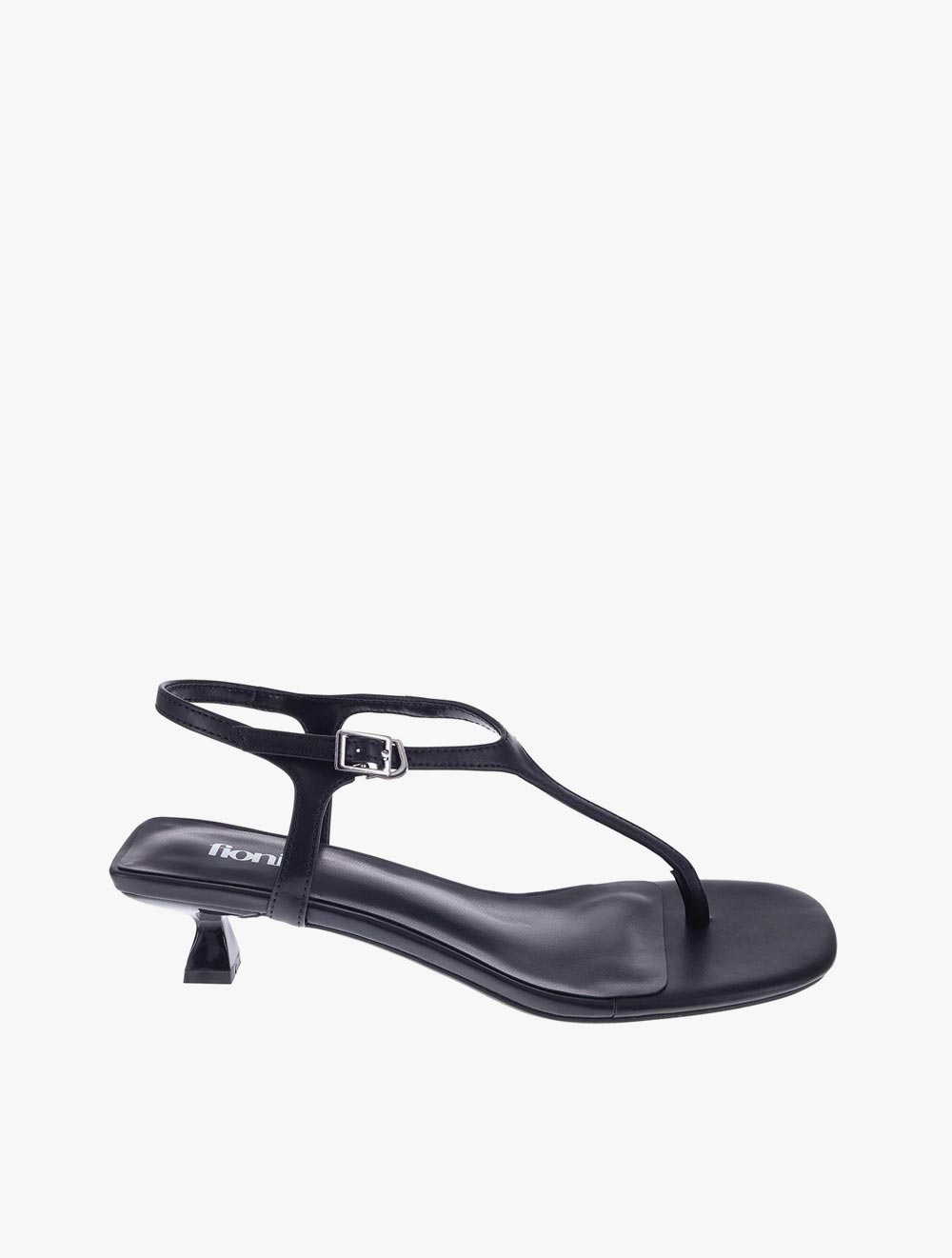 Payless Fioni Womens Thea Thong Heels - Black_04