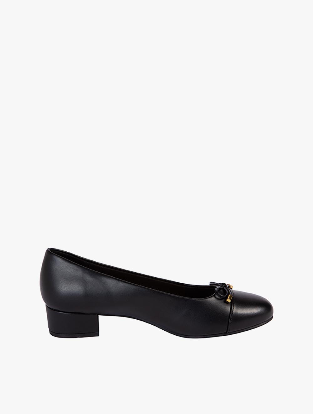 Payless Fioni Womens Gracey Captoe Heels - Black_04