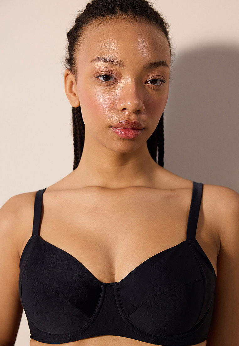 Penti Black Balen Plus Bikini Top