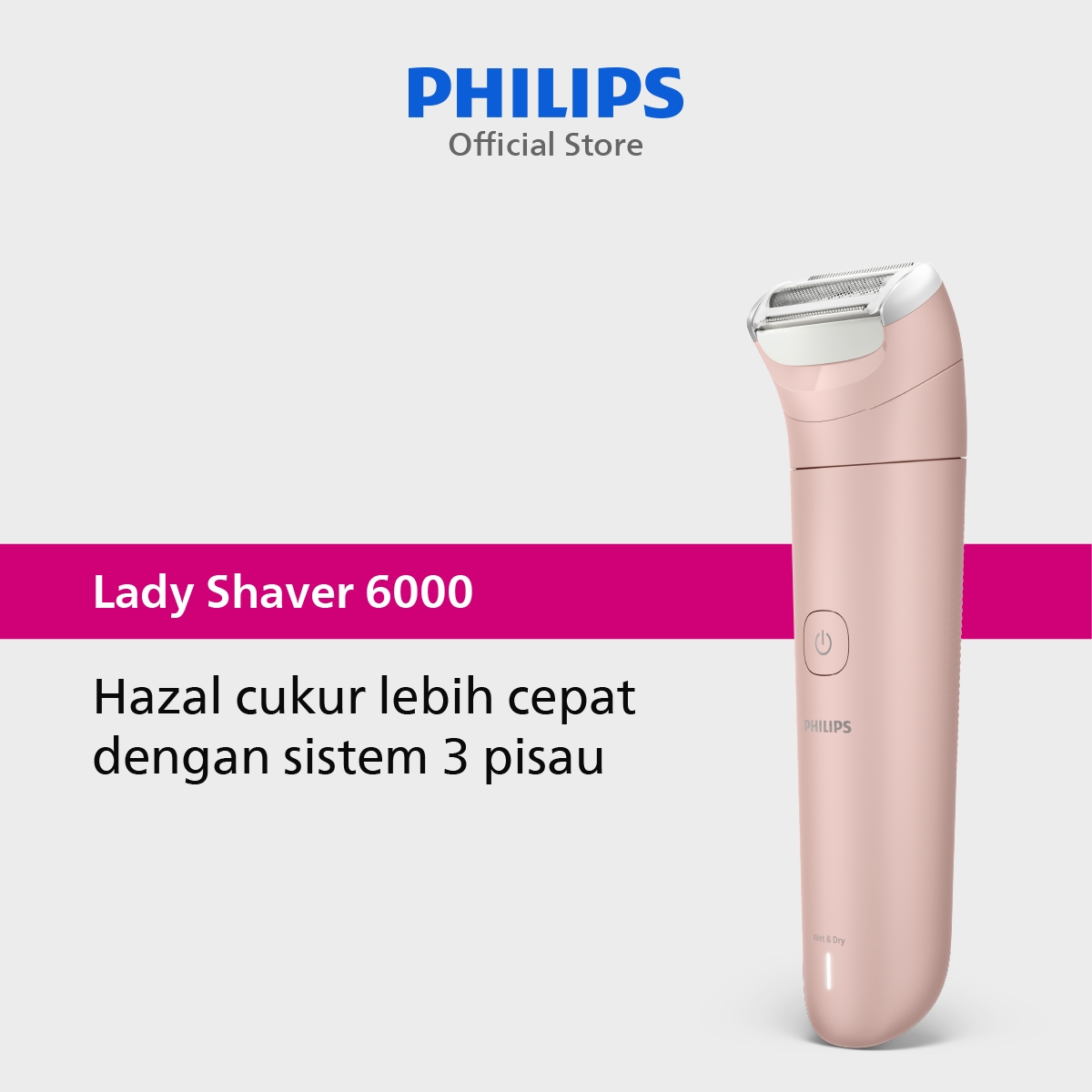 Philips BRL 8000 Alat Cukur Listrik