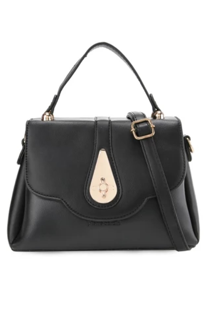Pierre Cardin Tas Wanita Hand Bag Kasual Tas Kerja Selempang Branded Original 9121518501BLA