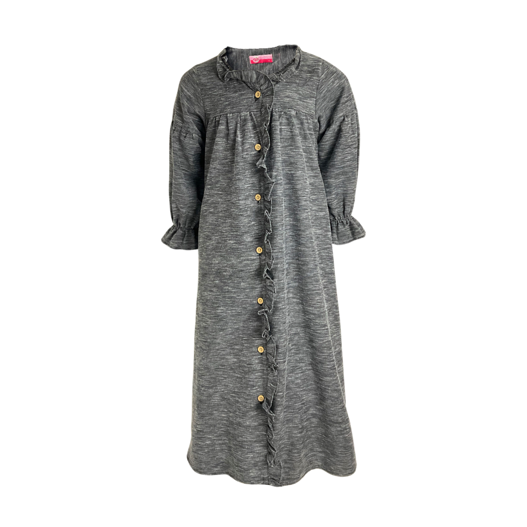 Pingu Gamis Anak Perempuan Polos Hitam 94300729