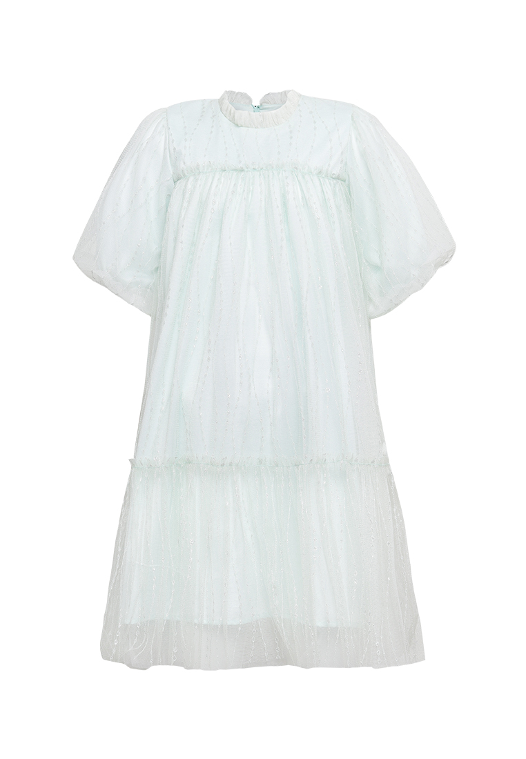 PITODITO Pito Dito Girl Demna Dress Midi anak Hijau Mint