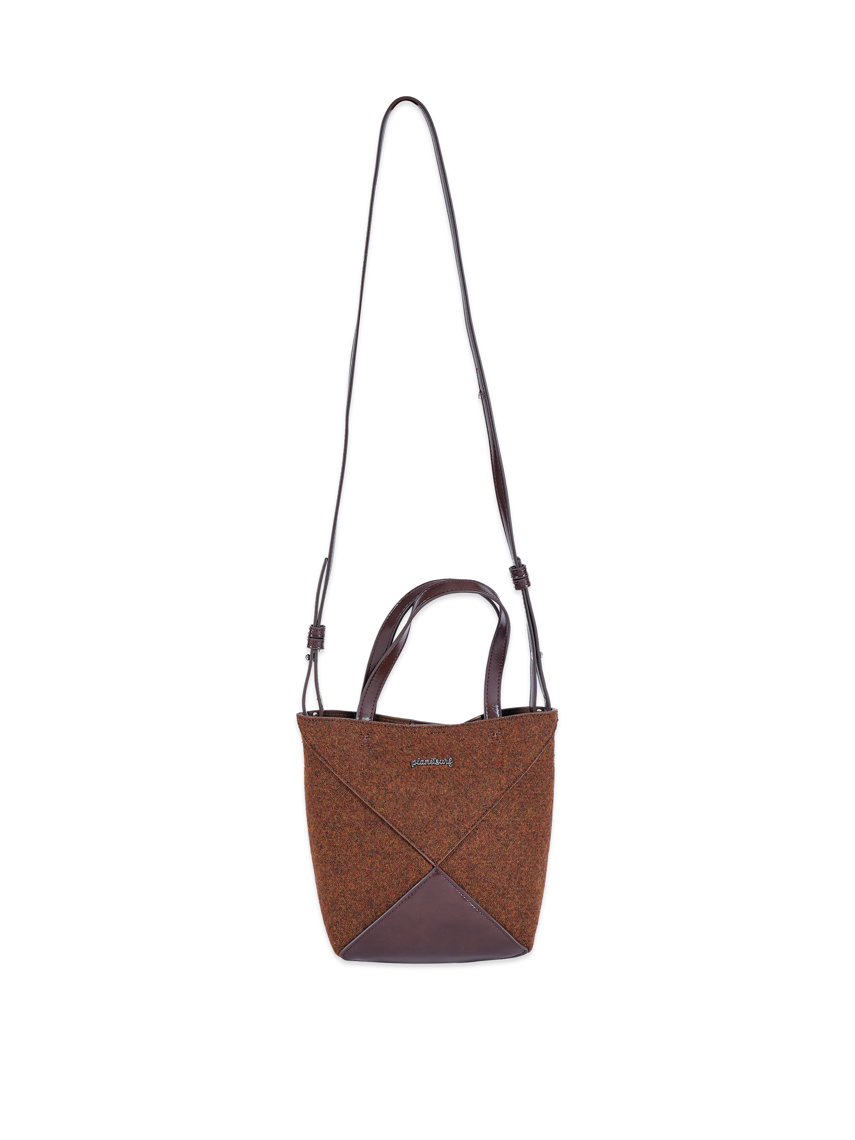 Planet Surf Clothing Tas Selempang Modena Ladies Tote Bag Brown Planet Surf