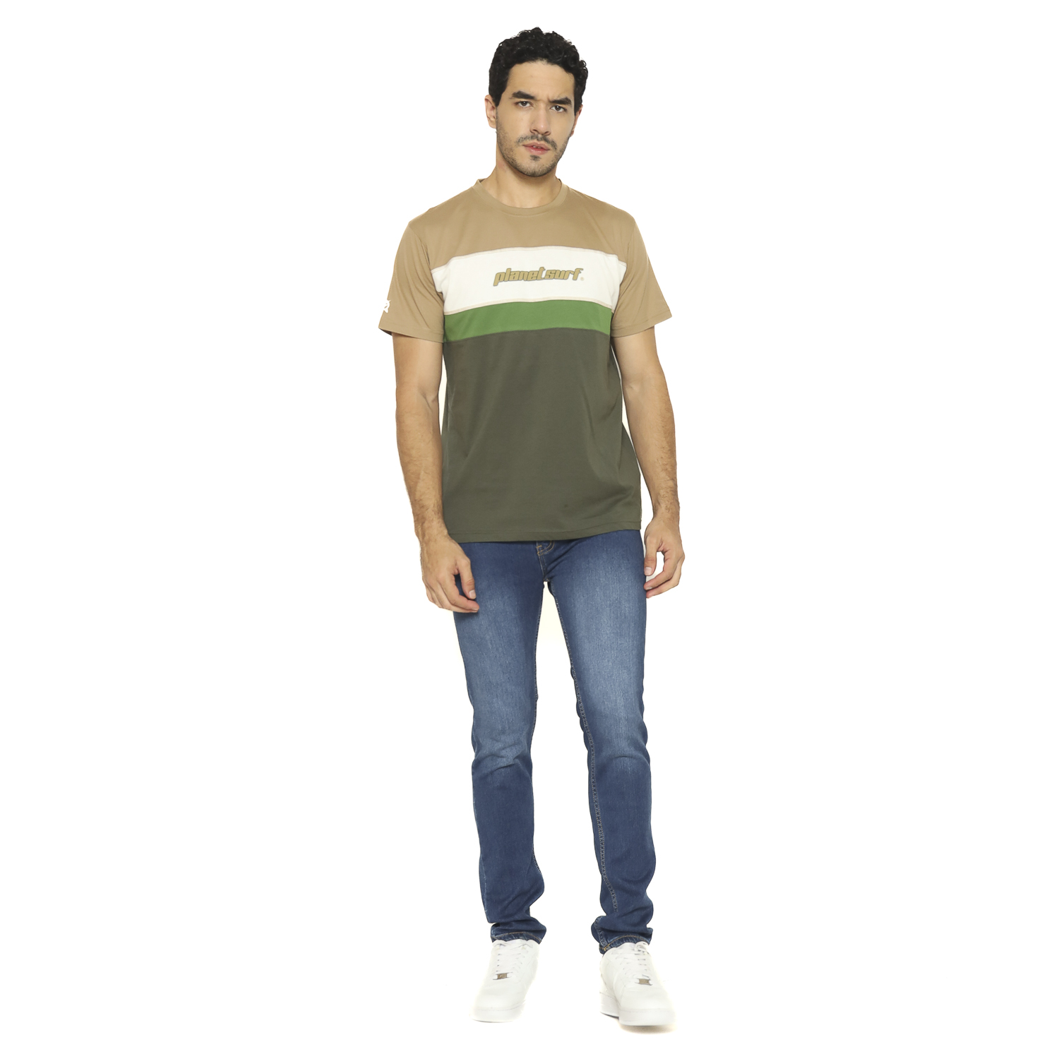Planet Surf Clothing Kaos lengan pendek Pria Bindver Planet Surf