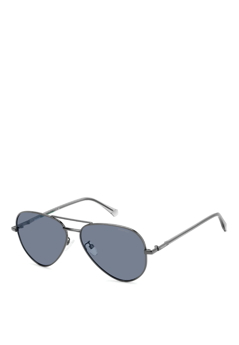 Polaroid Sunglasses PLD 4186/G/S/X-KJ1-C3, Pilot Shape with Dark Ruthenium color