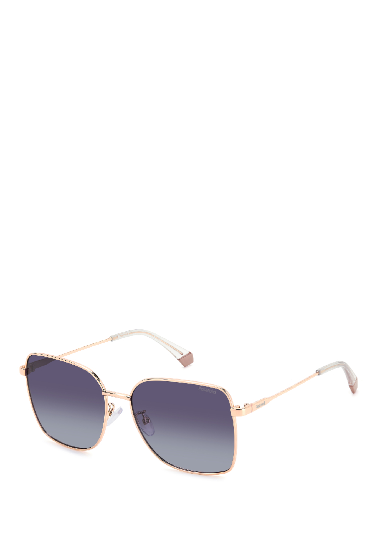 POLAROID Sunglasses PLD 4158/G/S/X-DDB-WJ, Square Sharp with Gold Copper color