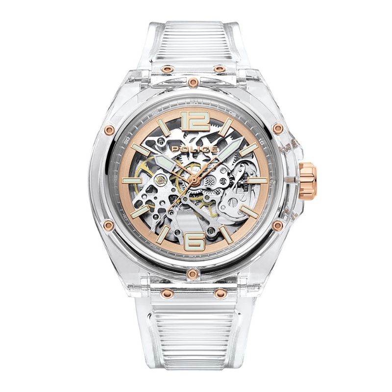 Police Jam Tangan Pria Police Automatic PL.15924JPCL/48AP Original
