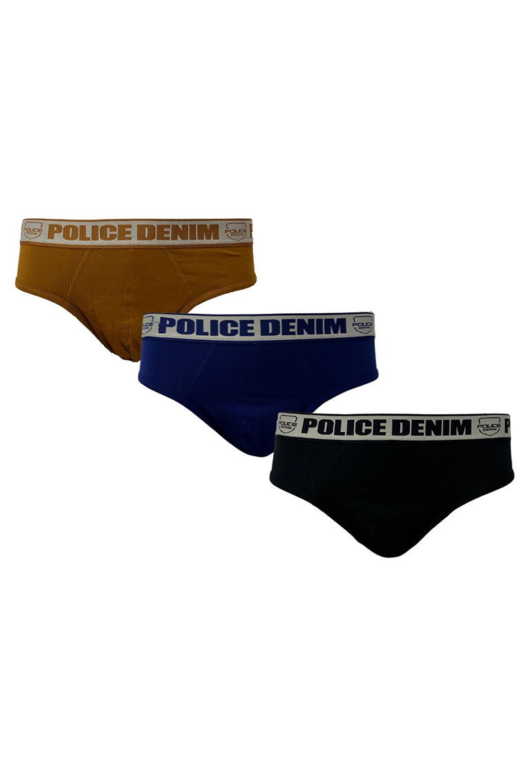 Police Denim POLICE Celana Dalam Cotton Spandex Premium Pria