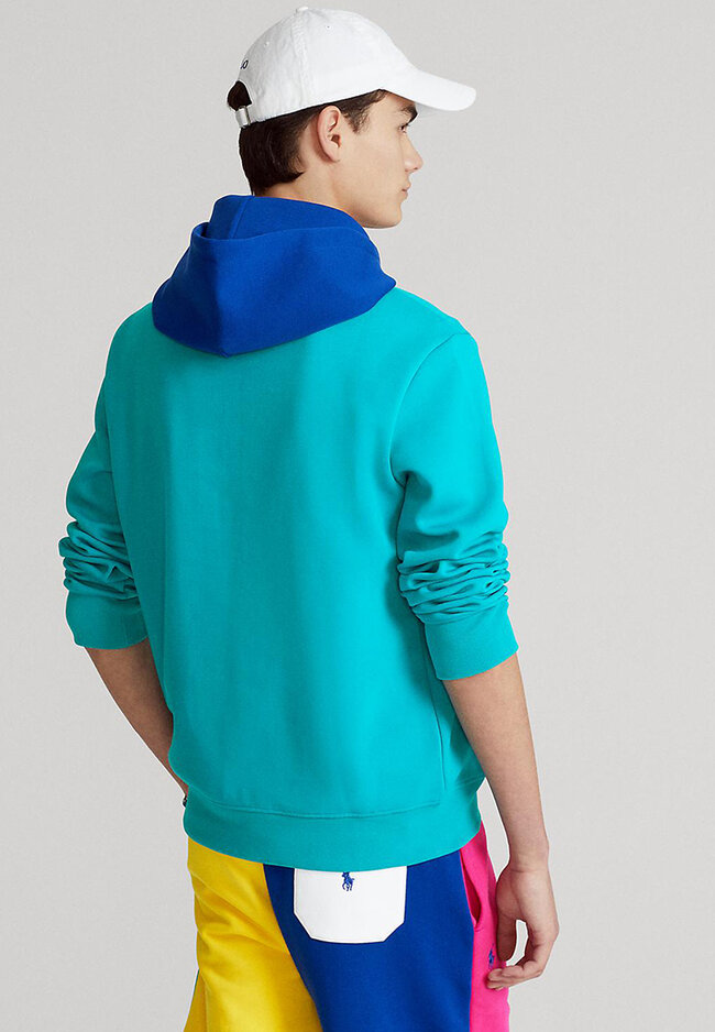 mens white polo hoodie