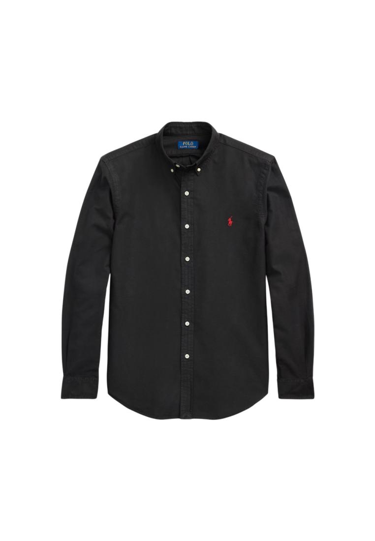 Polo Ralph Lauren Slim Fit Oxford Shirt Black