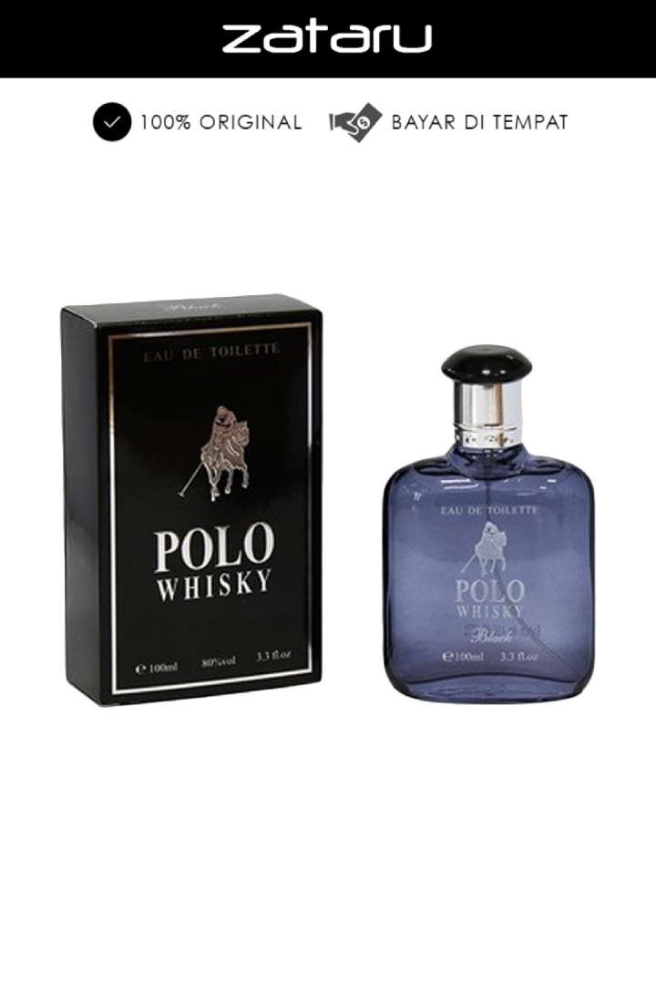 Polo Whisky Black - 100 ML (Parfum Pria)