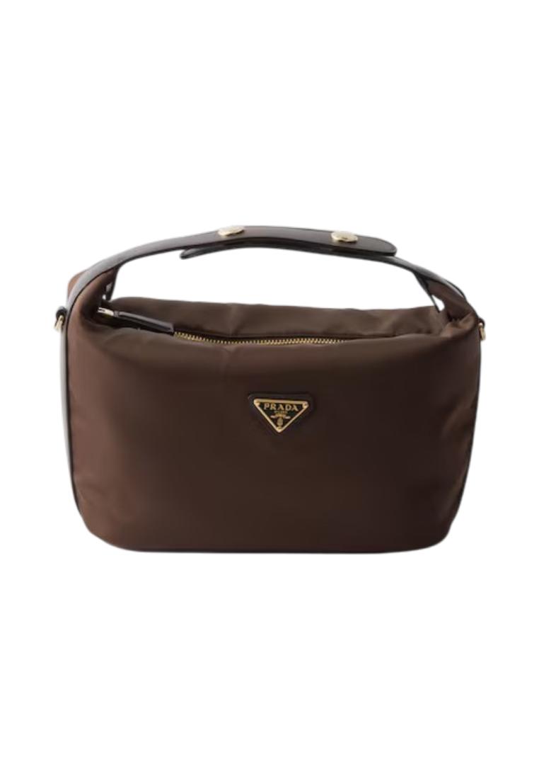 Prada ChΓ©rie Re-Nylon Mini Shoulder Bag Sienna Ghw