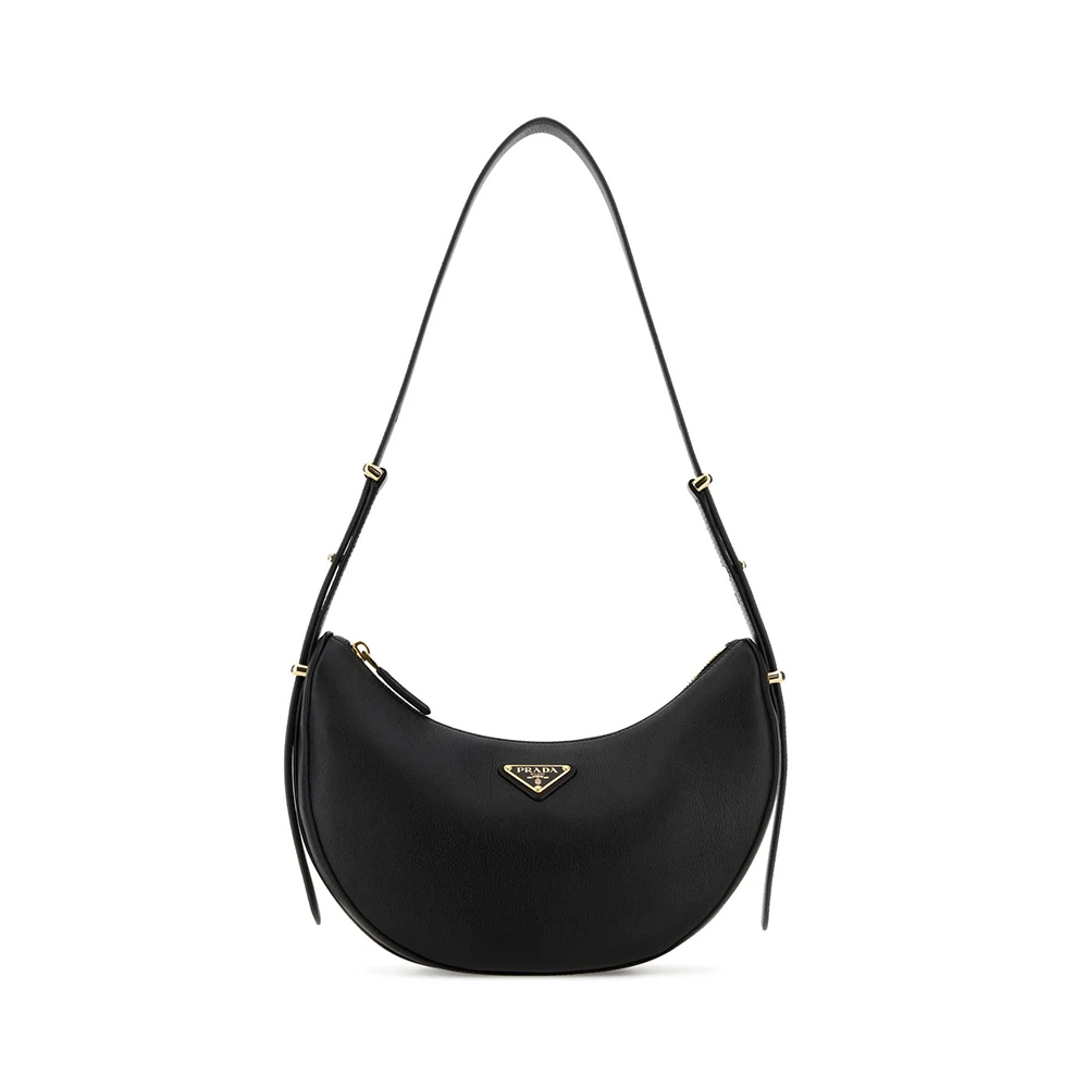 Prada Arqué Small Shoulder Bag Black