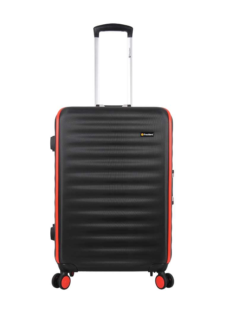 President Koper - Trolley Case President 5323 - 24 inch Black Orange