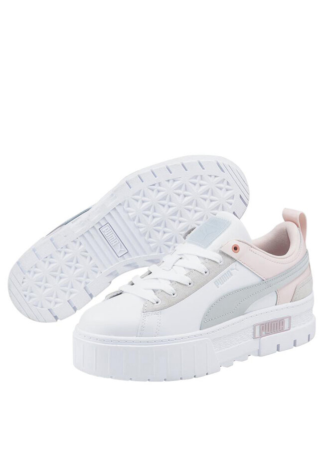 puma flat shoes white