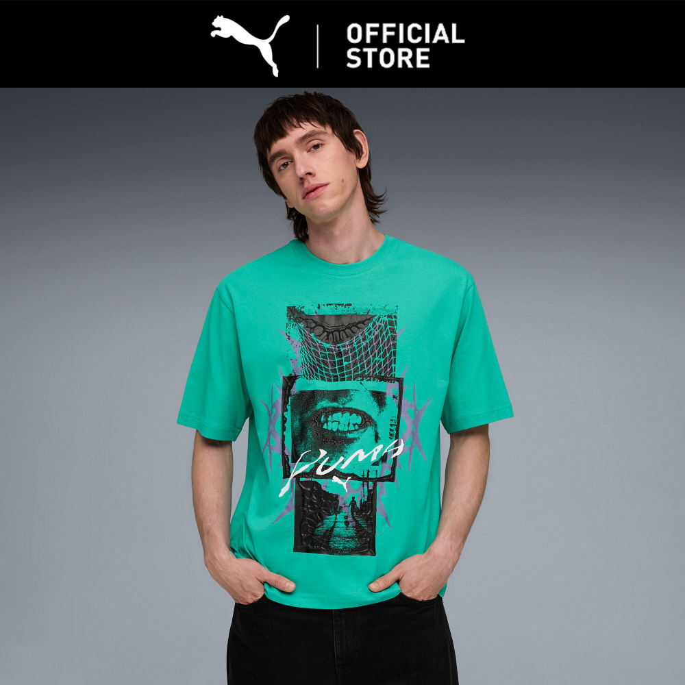 PUMATECH-X Men's Boxy Graphic Tee