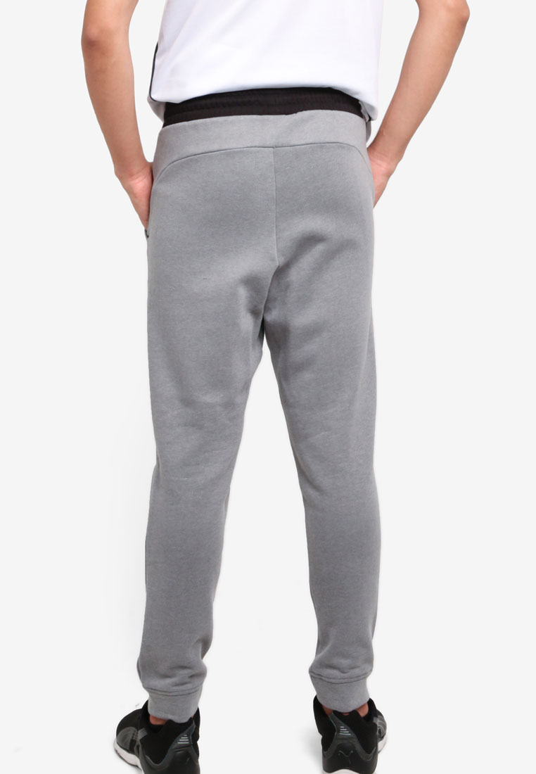 puma solid men's track pants