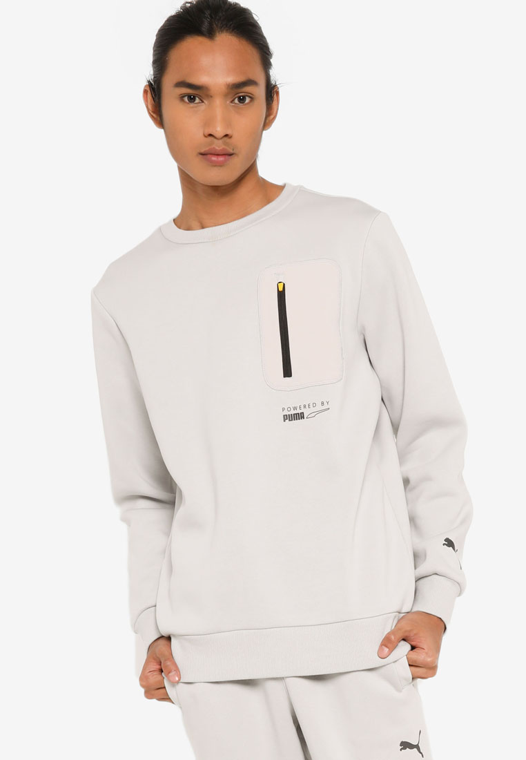 white puma hoodie mens