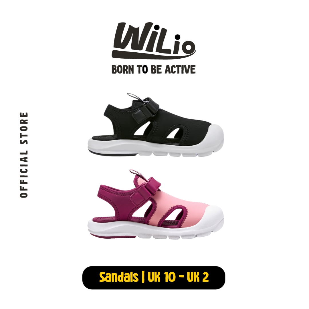 PUMA Fun Racer Sandal V 40058406 - Sepatu Sandal Anak (Pink)