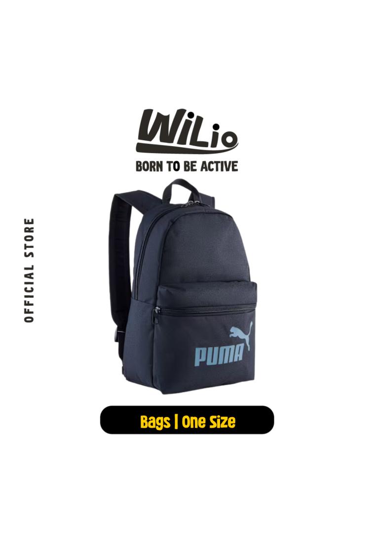 PUMA Phase Small 13L Backpack 09132304 - Tas Ransel Anak (Biru)