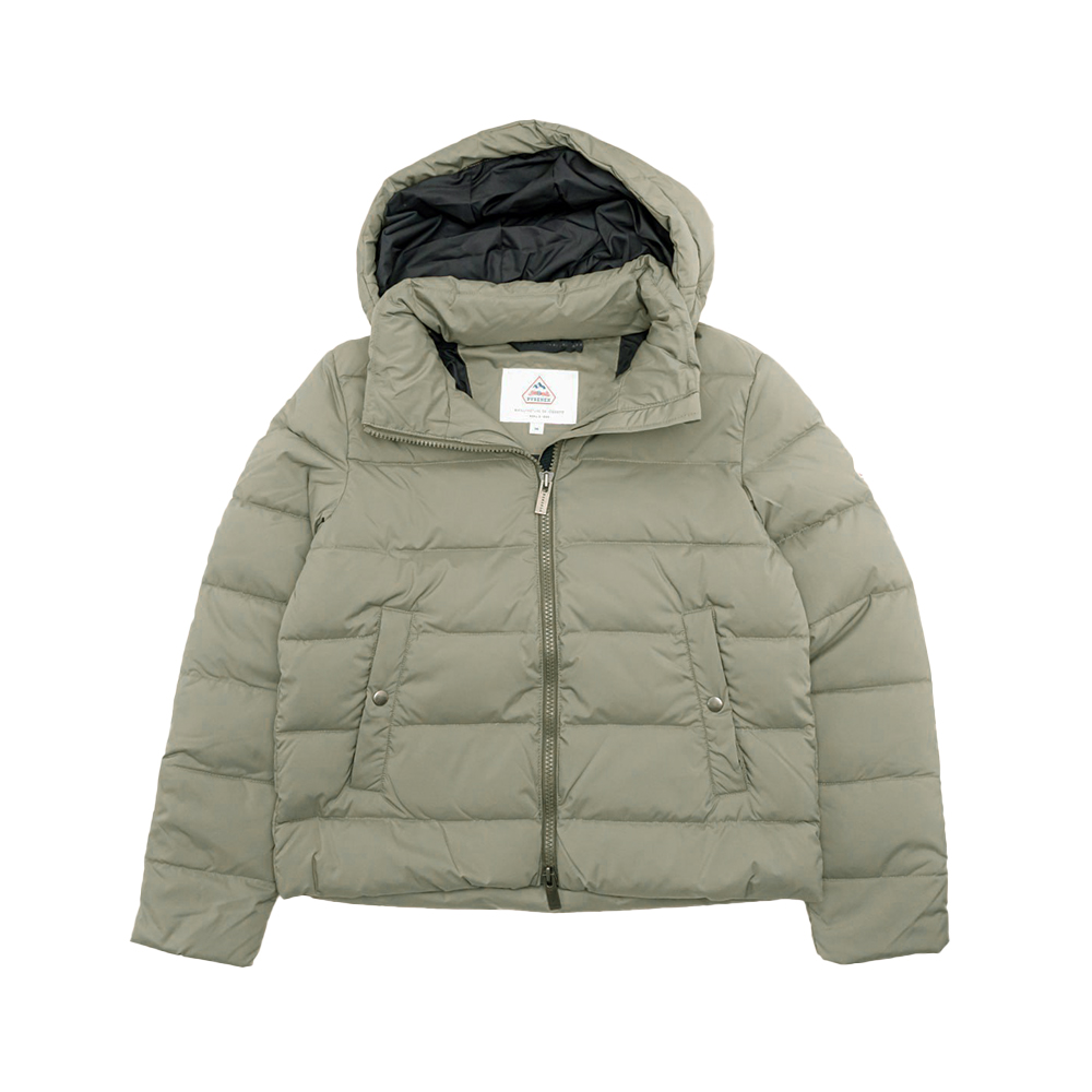 Pyrenex Spoutnic Down Jacket With Removable Hood Women Khaki