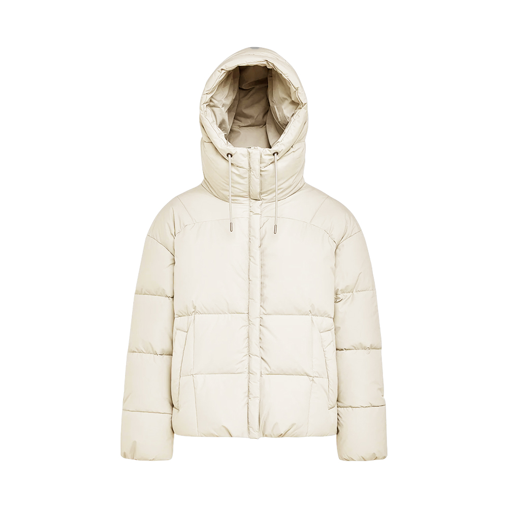 Pyrenex Harmonie Hooded Down Jacket Women Light Beige