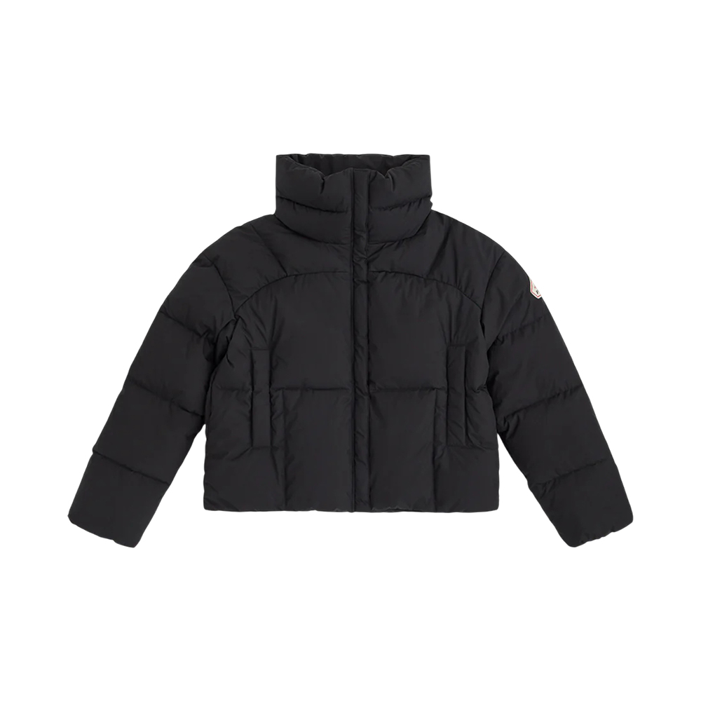 Pyrenex Harmonie Crop Short Down Jacket Women Black