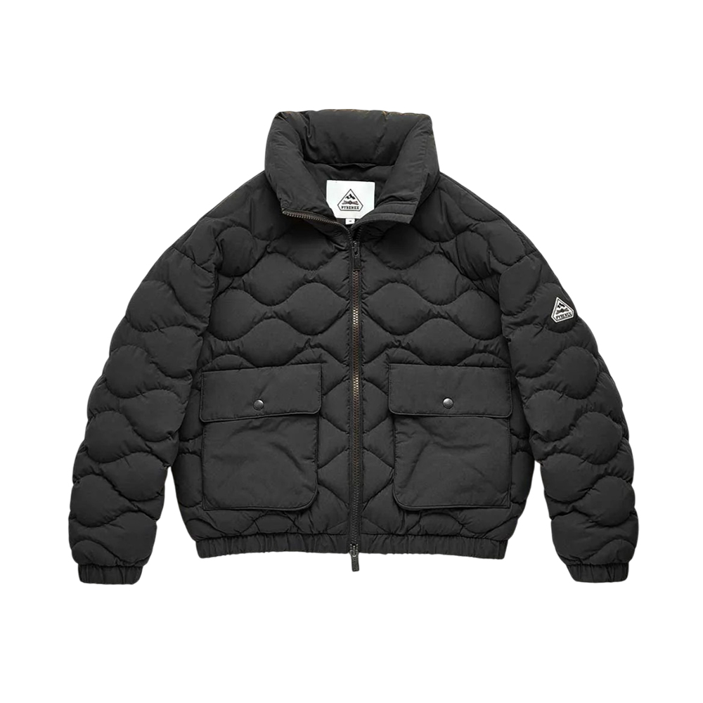 Pyrenex Enola Short Bomber Down Jacket Black