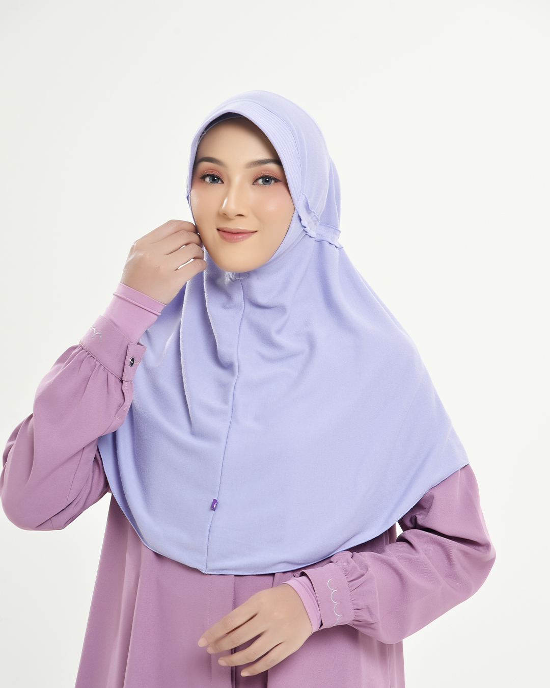 Rabbani - Kerudung Sekolah Instan Innova Lx KAA L - Lilac