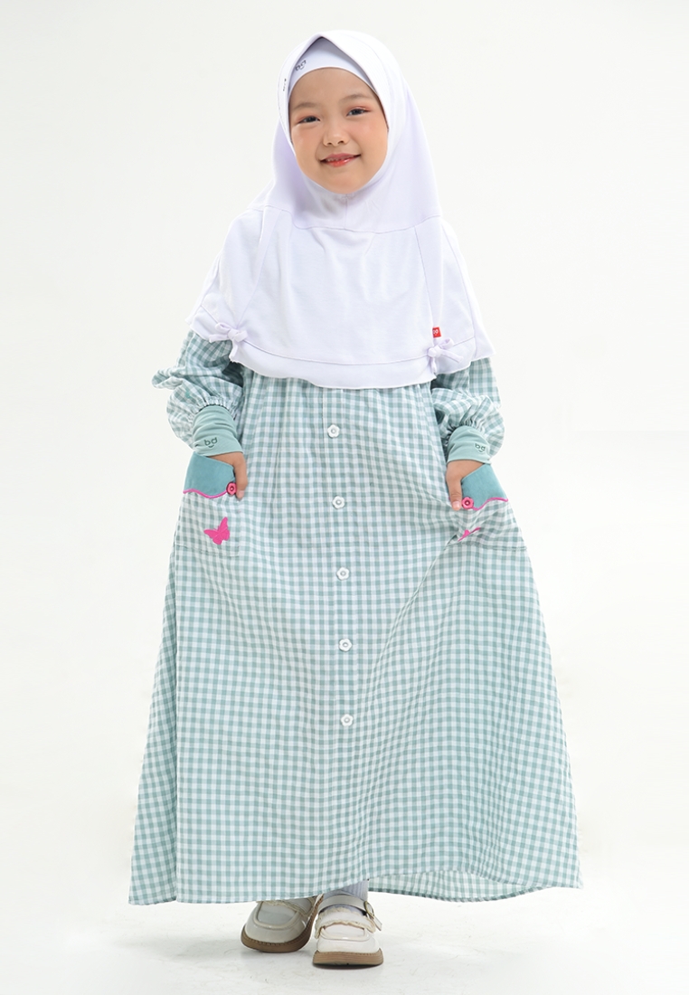 Rabbani - Gamis Dress Muslim Anak Bani Batuta Viona Toska