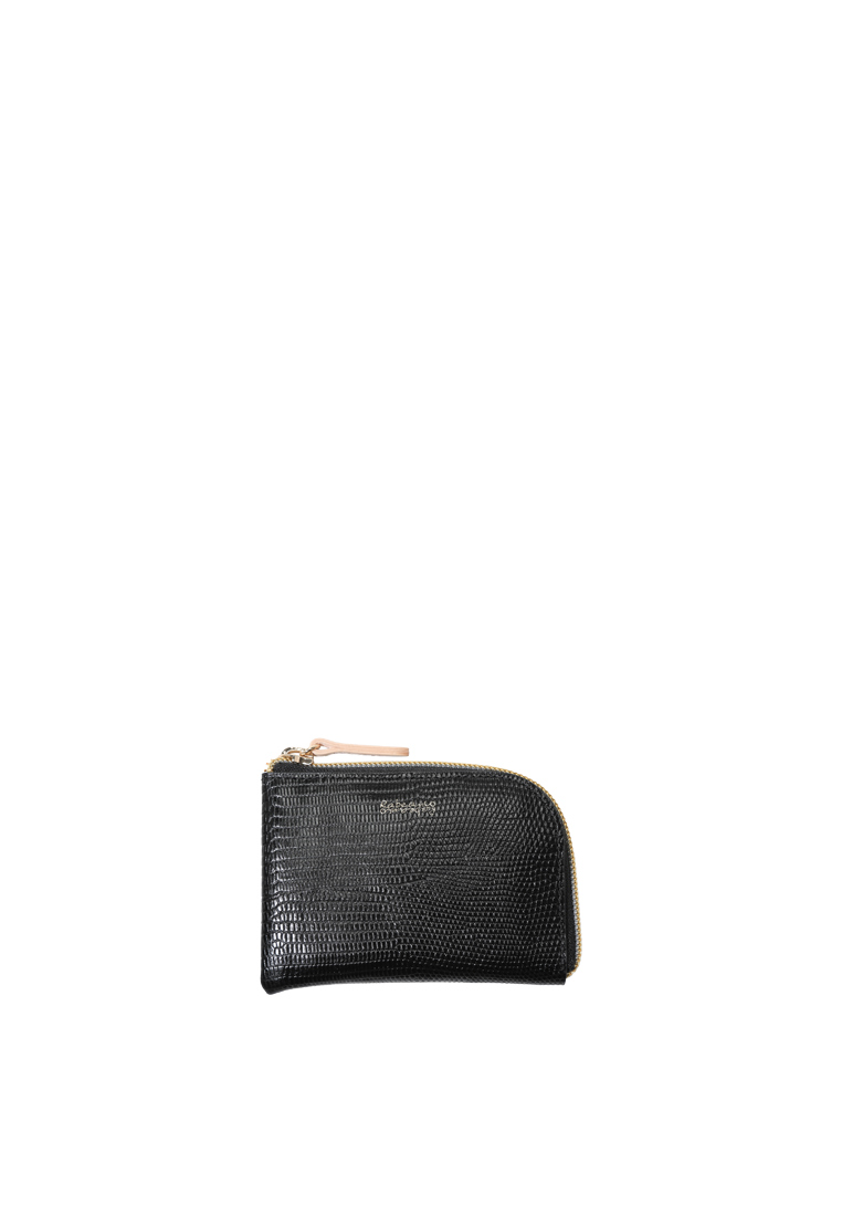 RABEANCO L-Zip Card Case - Black