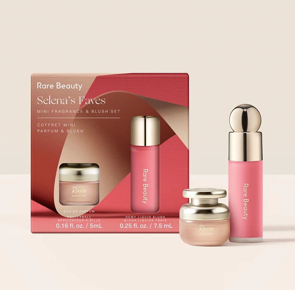 Rare Beauty Selena’s Faves Mini Fragrance & Blush Set