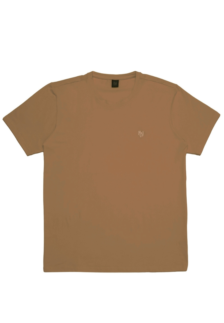 RBJ T-Shirt Polos Cotton Spandex Wood Logo Bordir Pria 579001