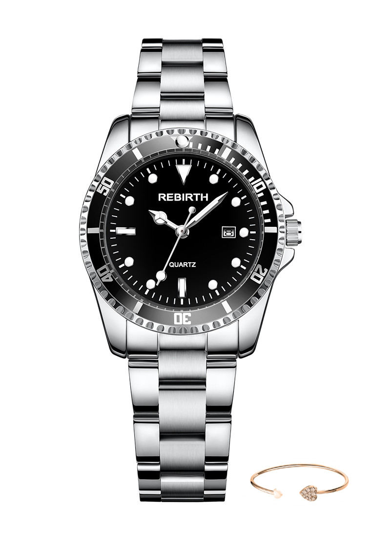 Rebirth Watch jam tangan wanita Jam Kuarsa wanita Atas Bisnis Jam dengan gelang