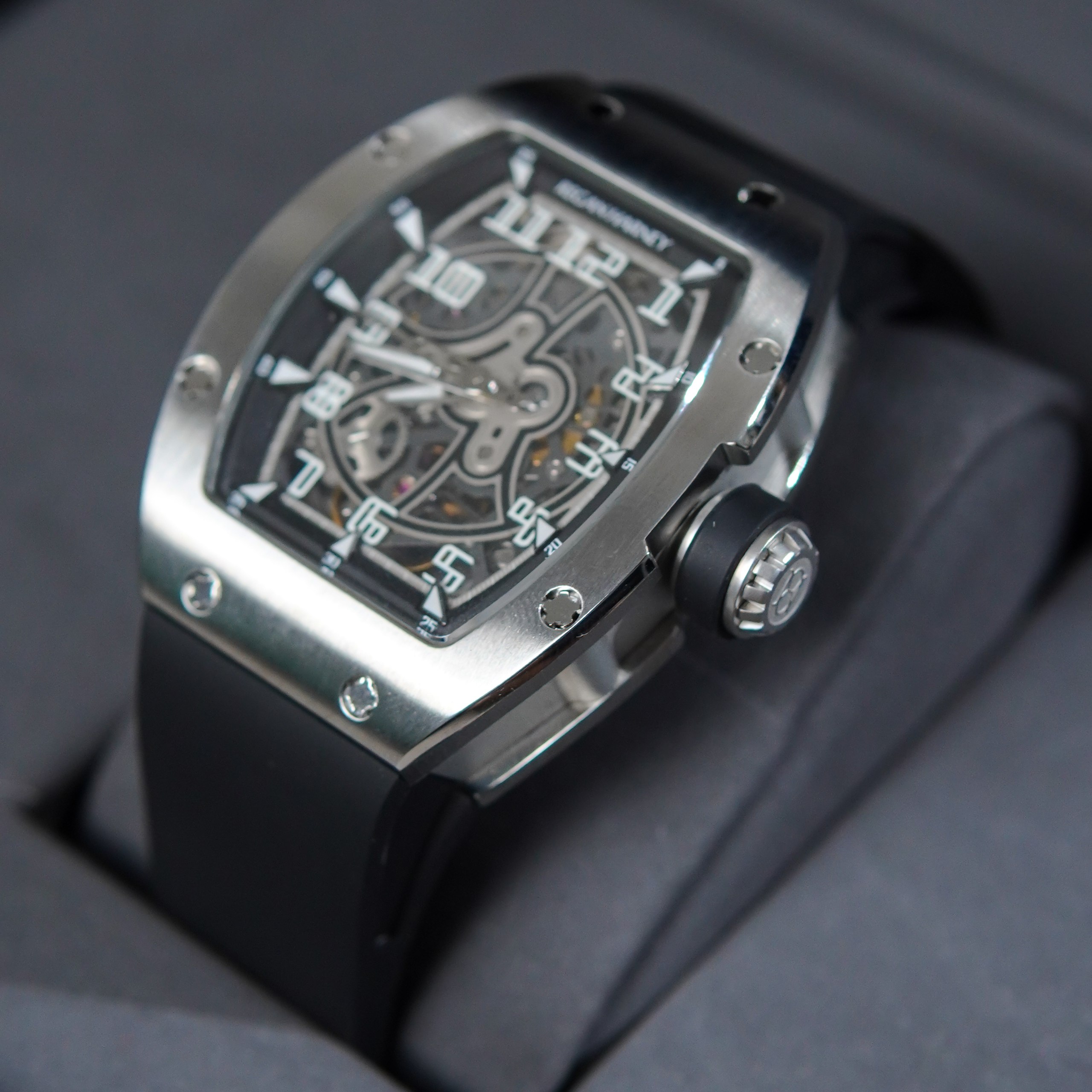 Regan Harney Jam Tangan REGAN HARNEY RH 81-11 QUANTUM FORGED TITANIUM WATCH 100% ORIGINAL - OS