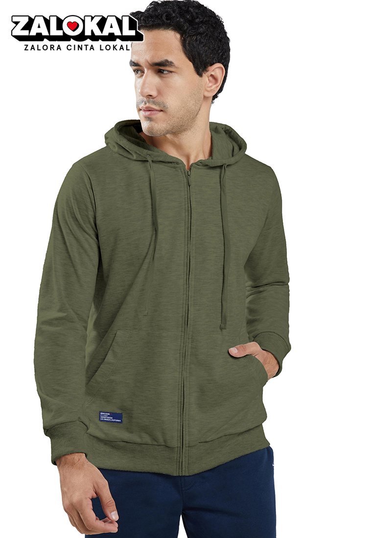 REMIX JEANS Jaket Resleting Hoodie 2521J06