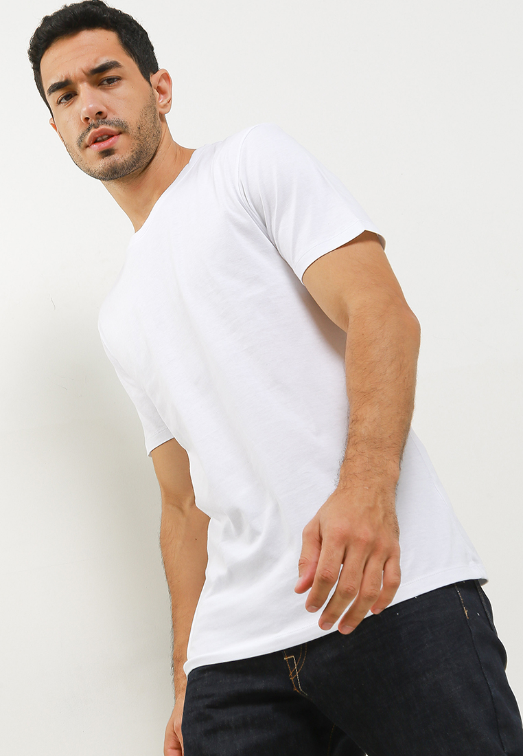 REMIX JEANS Tshirt Polos Tangan Pendek E212P08