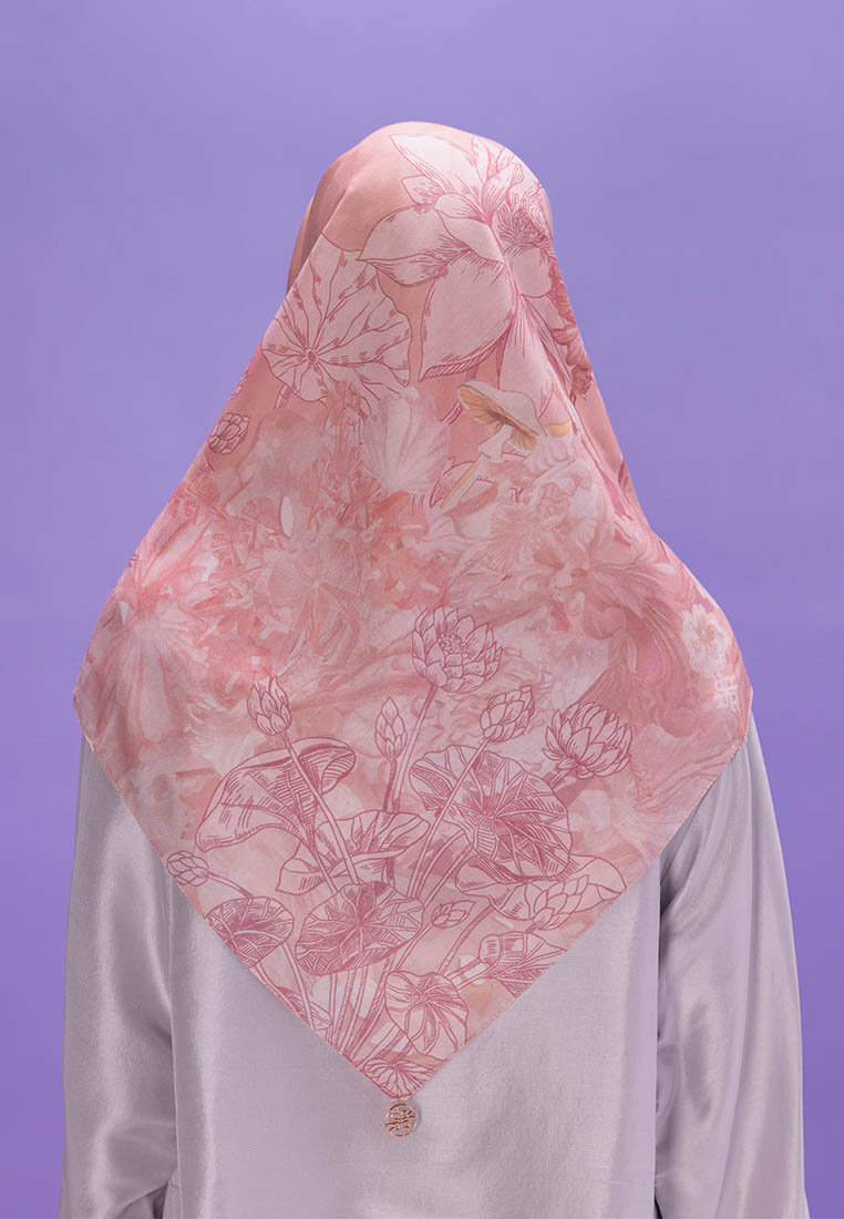 RIAMIRANDA Ria Miranda Coral Alira Scarf