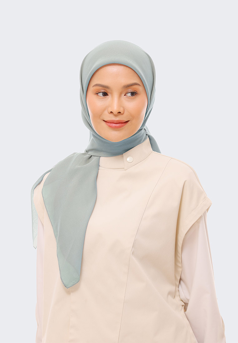 RIAMIRANDA Ria Miranda Grey Rarina Scarf