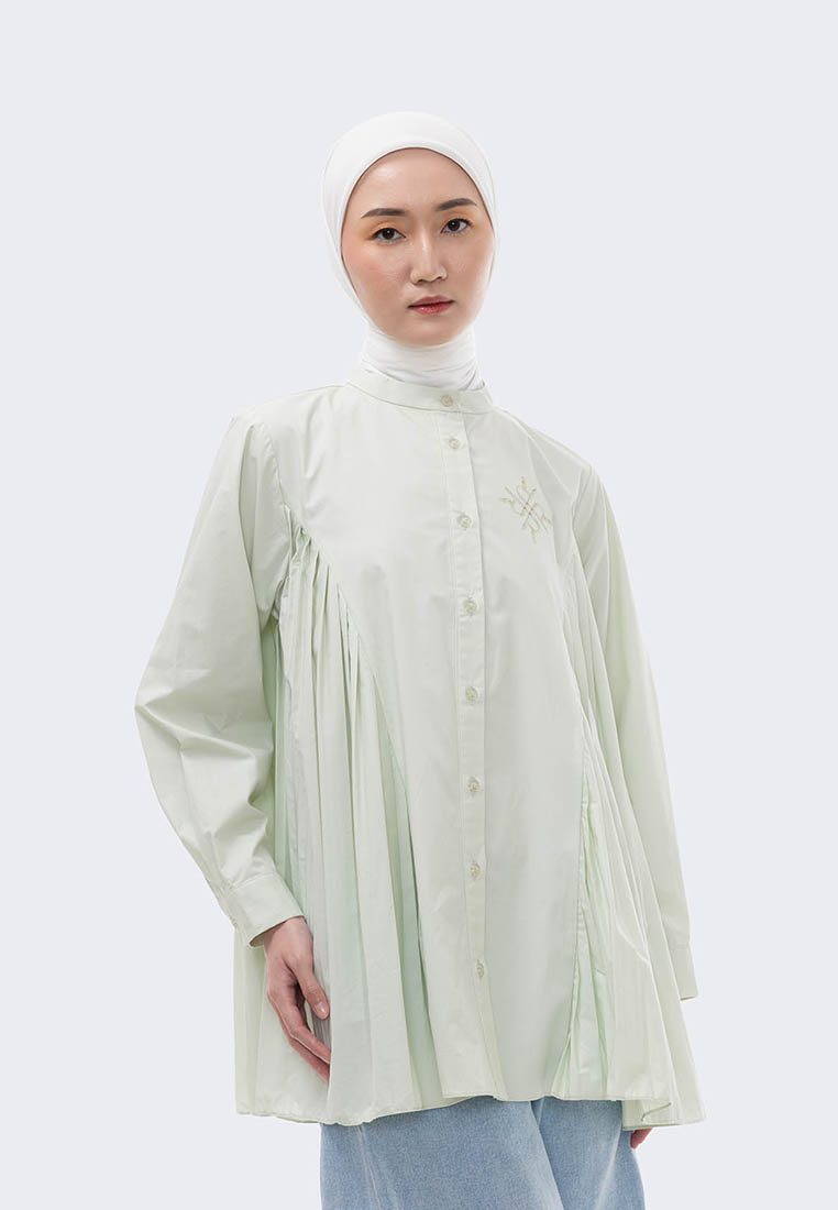 RIAMIRANDA Ria Miranda Eucalyptus Xiana Shirt