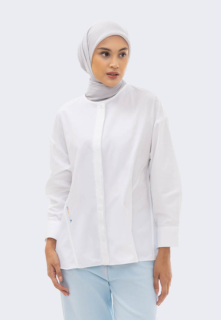 Riamiranda Ria Miranda Broken White Ginnie Top