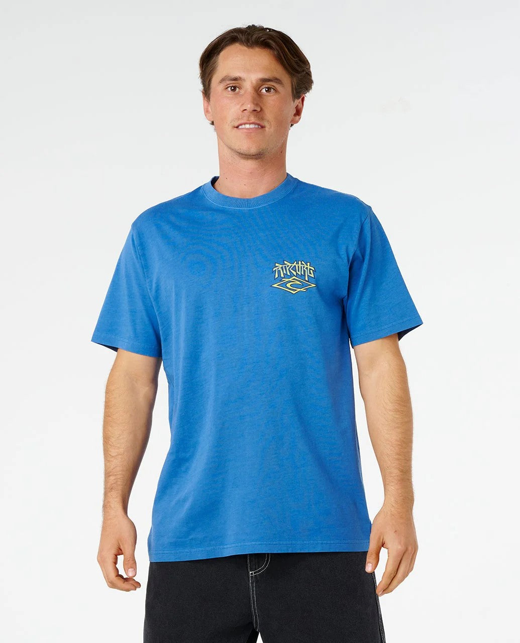 Rip Curl Men Liquid Trips Arch Relaxed Tee - Royal Blue