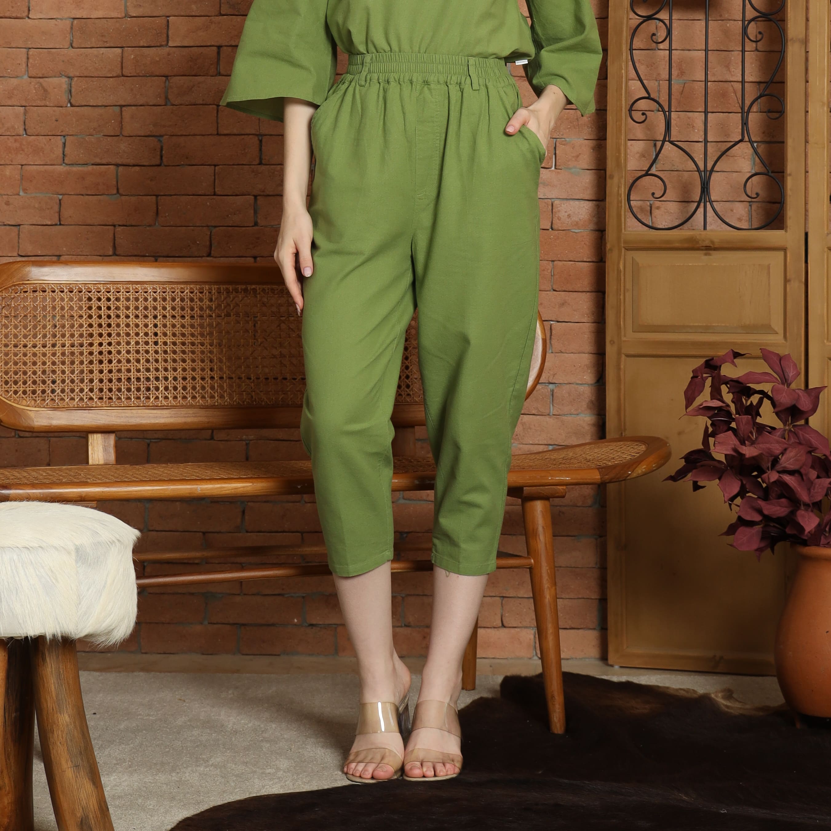 RODEO Yumna Pants Green