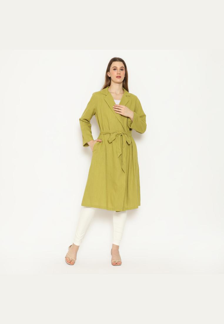 Rodeo - Long Tunik Wanita - Shabaya Tunik - Lemon