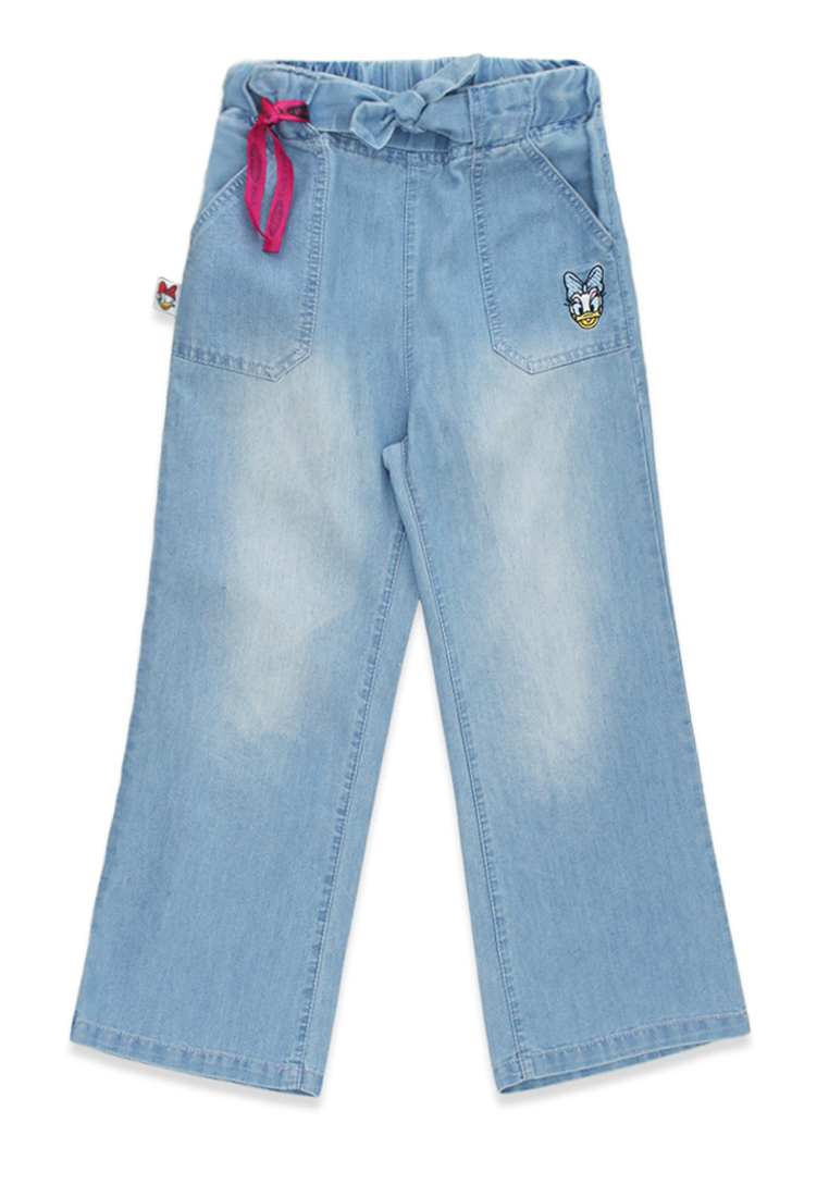 Rodeo Junior Culottes/ Kulot Panjang Jeans Anak Perempuan Blue/ Daisy Girls Rule